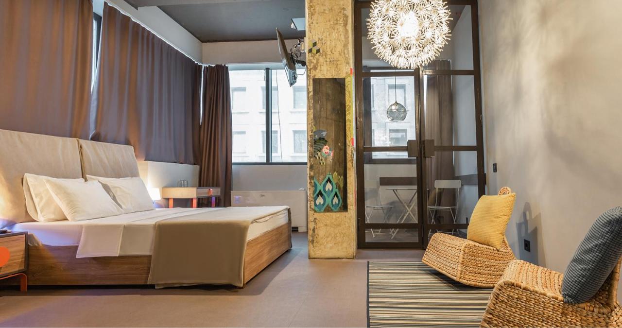 Avangarda Suites Belgrado Buitenkant foto